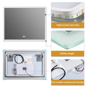 Espejo de Maquillaje Profesional de Alta Calidad con Luces para Mesa de Cosméticos, Espejo de Vanidad Inteligente con Luz Regulable de 3 Colores - Product Image 4