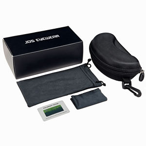 Cajas de Empaque <span class=keywords><strong>para</strong></span> Gafas, Rectangulares, Semirrígidas, con Cierre, Paño <span class=keywords><strong>para</strong></span> Limpiar <span class=keywords><strong>Lentes</strong></span>, Patrón Impreso, Tarjeta Polarizada, Accesorios <span class=keywords><strong>para</strong></span> Gafas - Product Image 2