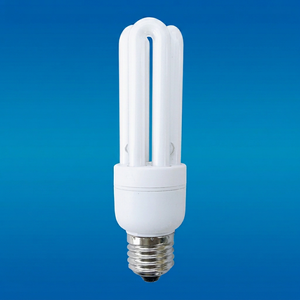 หลอดไฟ CFL E27 รูปทรง 3U 6000K แสงเดย์ไลท์ 80lm/W 6000 ชั่วโมง CRI 80 AC 220V รับประกัน 2 ปี สวิตช์พลาสติก 1600 ลูเมน - Product Image 1