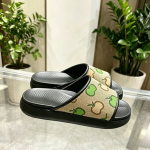 Dropshipping Original Design Luxury Jacquard Textured Casual Slippers Anti‑Slip Flat Trendy Outdoor Beach Summer <b>Women</b> Shoes - Product Image 2