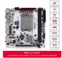 Changwang Q670 Mini PC Industri Soft Router Motherboard Dual 2.5G LAN, Generasi Core ke-12 & ke-14, LGA1700, Papan NAS