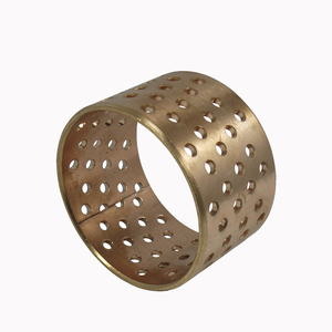 Thép không gỉ trở lại PTFE lót ỐNg Lót Composite đồng bằng tự bôi trơn ỐNg Lót - Product Image 6