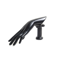 SESI en gros plâtre main moule bijoux présentoir support noir peinture anneau Bracelet collier bracelet bijoux affichage