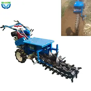 Pijp Geul Sloot Digger Tractor Trenching Machine