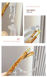 Hợp thời trang unisex presbyopic chống ánh sáng màu xanh kính khung thời trang cổ điển lớn đầy đủ rim Ánh sáng trọng lượng hạt gỗ HD Kính - Product Image 4