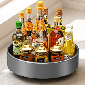 Organizador Giratorio Lazy Susan para Especias, Contenedores de Almacenamiento para Armarios de Despensa, Estante Giratorio para Cocina y Baño - Product Image 1