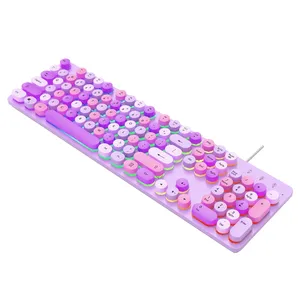 Brand new cable mechanical 61 keys gaming keyboard mouse and keyb with high quality