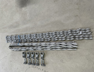 Khớp nối đầu cuối dạng ống thép bọc thép định hình sẵn Dingcheng/ Khớp nối đầu cuối dạng ống thép bọc thép/ Thanh thép bọc thép định hình sẵn cho cáp điện xoắn ốc - Product Image 6