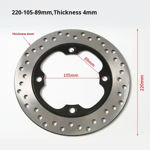 Accessoires <span class=keywords><strong>de</strong></span> disque <span class=keywords><strong>de</strong></span> <span class=keywords><strong>frein</strong></span> transfrontaliers 220 pour motos électriques mexicaines plaquettes <span class=keywords><strong>de</strong></span> friction modifiées étriers <span class=keywords><strong>de</strong></span> <span class=keywords><strong>frein</strong></span> <span class=keywords><strong>de</strong></span> <span class=keywords><strong>moto</strong></span> - Product Image 2