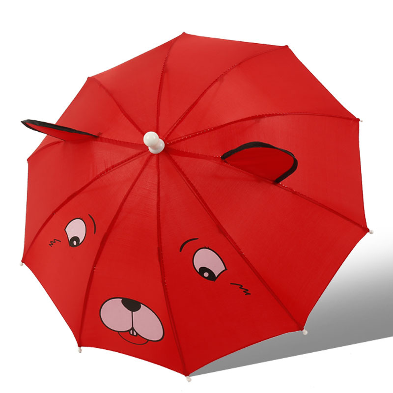 [manual toy umbrella] big red