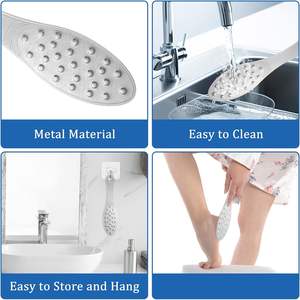Kit de Soin des Pieds Professionnel en Acier Inoxydable : Râpe à Pieds, Lime à Callosités, Pierre Ponce Double Face pour Éliminer les Peaux Mortes - En Stock - Product Image 4
