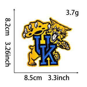 Parches Bordados Termoadhesivos <span class=keywords><strong>de</strong></span> los Kentucky Wildcats, Insignias Bordadas para Ropa, Gorras, Zapatos, Bolsos, Parche Personalizado para Coser - Product Image 4