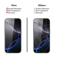Écran de protection en verre trempé pour téléphone portable, compatible avec les coques, nouveau modèle 2026, échantillon gratuit, pour iPhone 18 18 Pro Max