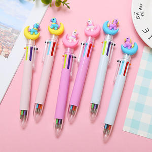 Retractable Multicolor Ballpoint <b>Pen</b> with for and Custom Party Favors for Office & School Use Plastic Promotional Gift - Product Image 2