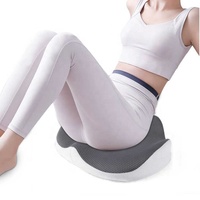 Coussin orthopédique en mousse à mémoire de forme, rafraîchissant, respirant, antidérapant pour chaise de bureau, voiture, soulagement des douleurs au coccyx, sciatique, fauteuil roulant