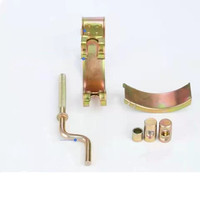 Collier de serrage pour tuyaux et flexibles en acier européen, finition zinguée, type à poignée, prix avantageux, support OEM personnalisé, vente en gros