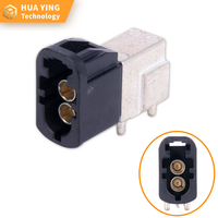 Conector horizontal Minifakra 2 en 1 para cables de transmisión de video de alta frecuencia y datos de alta velocidad para automoción, personalizable