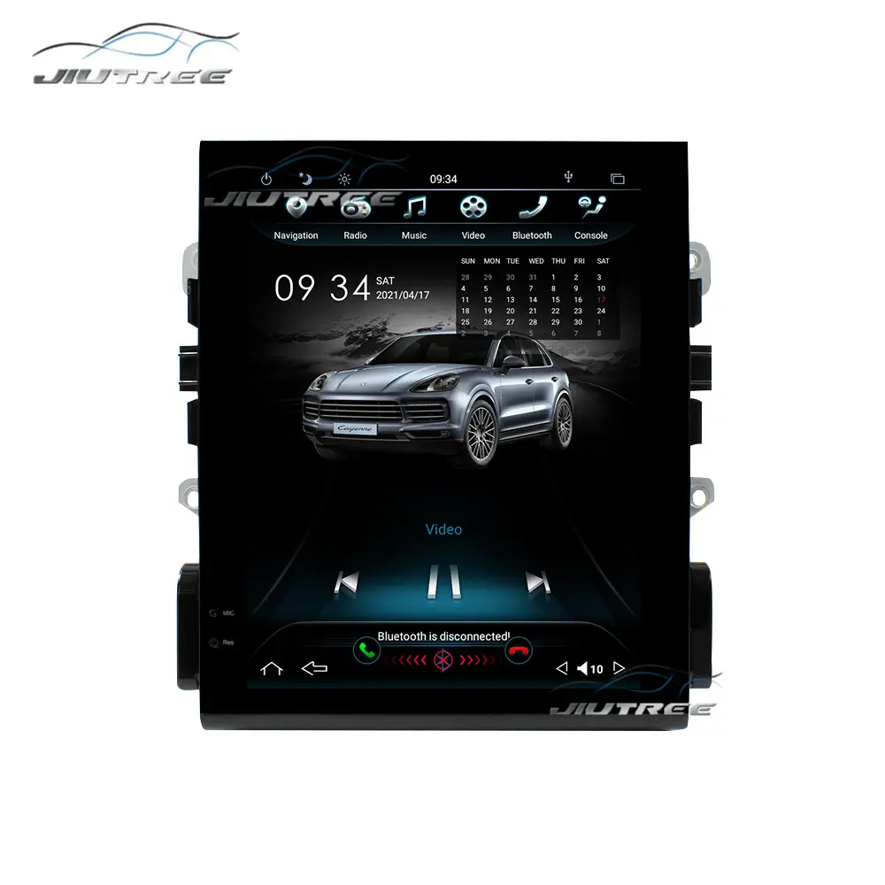 Android 9.0 schermo di Tesla per Porsche Macan 2010-2015 registratore radiofonico Stereo automatico del lettore multimediale dell'unità principale di navigazione di GPS dell'automobile