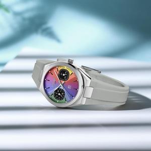 REWARD 932106 Reloj de Mujer de Lujo, Reloj de Cuarzo de Moda para Mujer con Manecillas Luminosas, Correa de Silicona, Reloj de Pulsera Impermeable para Dama - Product Image 4