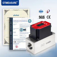 Mini débitmètre vortex en acier inoxydable, débitmètre de liquide pour l'industrie chimique, haute précision, traitement de l'eau, OEM, protection IP65