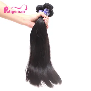 Größte Förderung Straight Body Wave Natural Loose Deep Wavy Kinky Curly Malaysian Double Drawn Nagel haut Align Raw Hair Natural