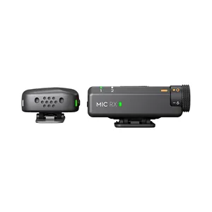 Original Mini (1 TX + 1 RX) Two-Level Active Noise Cancelling <b>Wireless</b> Microphone Portable Action Camera Mount - Product Image 5