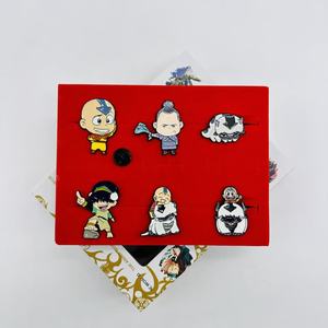 Broches y pines de aleación de metal con diseños de Dragon Goku, Luffy, Jujutsu Kaisen, <span class=keywords><strong>Demon</strong></span> Kimetsu, Kamado Nezuko, colgantes de anime y joyería de solapa - Product Image 6