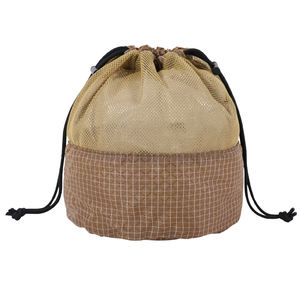 2026 Custom Mesh <b>Drawstring</b> Bag Ripstop Camping Gear Organizer OEM Private Label Breathable Outdoor Storage <b>Pouch</b> Cosmetic Bag - Product Image 2