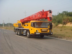 Used SANY 50 Ton <b>Crane</b> 2021 Model for Sale Good Condition Second Hand Hydraulic Truck <b>Crane</b> - Product Image 3
