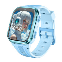Jam Tangan Pintar Anak Android 4G Whatsapp Panggilan 2 Arah/Video SOS Geo-fence Cuaca, Pengatur Waktu Olahraga Monitor Jarak Jauh Kamera Jam Alarm