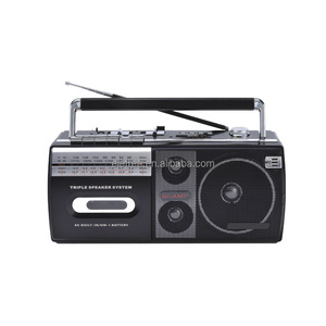 Radio Portatile <span class=keywords><strong>Vintage</strong></span> Rx-M71Usb M70 M-71U con Lettore di Cassette USB, Radio FM AM SW a 4 Bande con MP3 Ricaricabile - Product Image 4