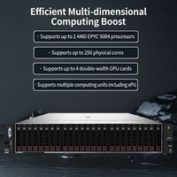 Serveur en rack 2U R4950 G6 avec AMD EPYC DDR5 PCIe 5.0 pour l'entraînement IA et le cloud d'entreprise