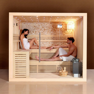 Approvisionnement d'usine sauna mobile en bois extérieur <span class=keywords><strong>Canada</strong></span> pruche cèdre rouge ordinateur bois fenêtres Style chambre ménage vapeur sauna salle - Product Image 1