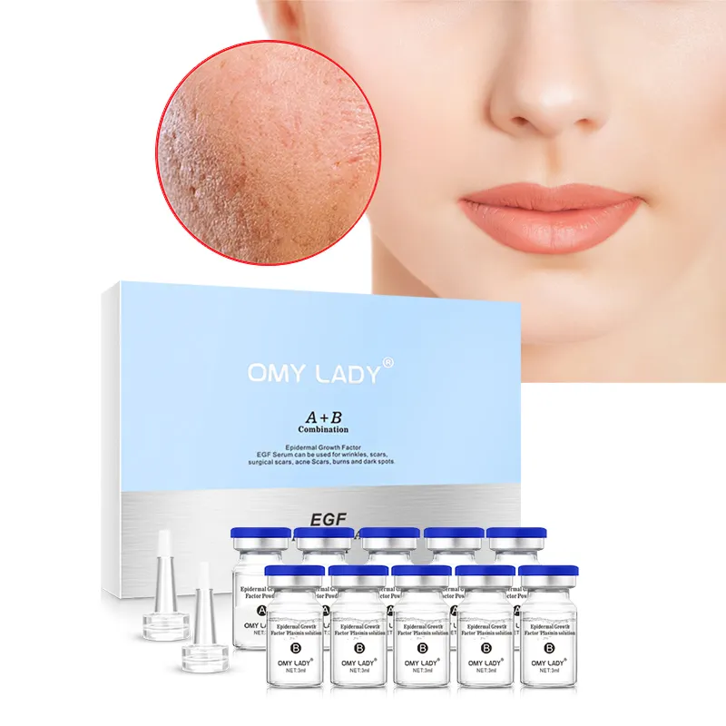 2022 new omy lady prodotti per la cura della pelle anti rughe riparazione siero per la pelle idratante oro EGF attivazione siero