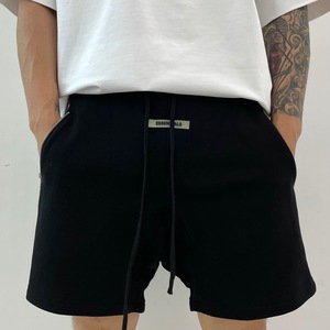 Pantaloncini Sportivi in Cotone per Allenamento, Abbigliamento Casual, Fitness, Corsa e Palestra - Product Image 1