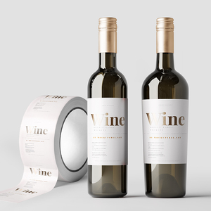 Etiqueta BOPP Personalizada con Lámina Dorada, Resistente al Agua, con Logotipo para Alimentos, Miel, Vino Tinto y Cosméticos, Adhesivo para Botellas - Product Image 4