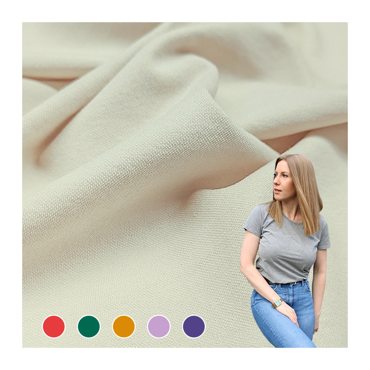Hot Selling Cooling Sorona Material Modal and Cotton Fabric, China Supplier Cotton Modal Fabric for T-shirt/
