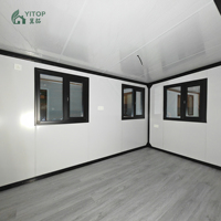 Casas Modulares Chinas, Oficinas Móviles para Exteriores, Casas Contenedor Plegables, Casas Modulares Prefabricadas, Casas Pequeñas Removibles de 40 Pies