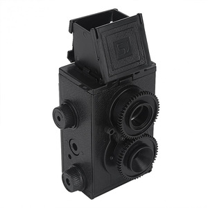 Kit d'assemblage de caméra reflex manuelle à double objectif, format moyen, mise au point fixe, en plastique, pour adultes - Product Image 3