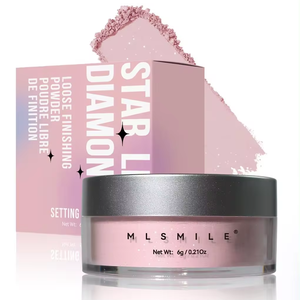 La poudre légère de maquillage durable rend la poudre nacrée imperméable de réglage de peau - Product Image 1