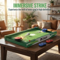 Jeu de football de table Champion, mini baby-foot de bureau pour 2 joueurs, jeu de combat sportif portable pour enfants, adolescents et adultes