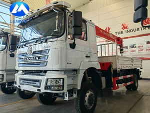 מנוף נייד 8 טון לשטח קשה SINOWAY מנוף רכוב על משאית 4x4 במצב טוב - Product Image 5