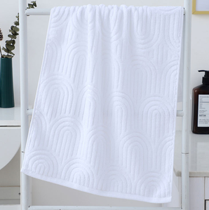 40*75 Grande serviette en coton Jacquard douce et absorbante pour l'essuyage du visage épaissie pour adultes-Serviette de visage en gros - Product Image 5