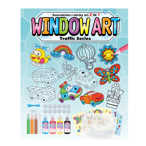 Set <span class=keywords><strong>di</strong></span> Giocattoli in Plastica per <span class=keywords><strong>Disegno</strong></span> Fai-da-Te per Bambini dai 2 ai 14+ Anni - Giocattolo per Pittura Artistica su Finestre - Product Image 4