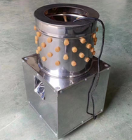Offre Spéciale automatique en acier inoxydable volaille plume plumeuse poulet tambour plumer Machine pour caille et Pigeon 220v