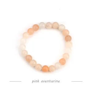 Bracelets de perles en pierre de guérison naturelle pour femmes bijoux pulsera mujeres bracelet en pierre gemme