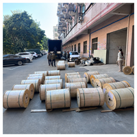 Câble à fibres optiques UKCC Mini ADSS 4, 8, 12, 24 cœurs pour réseau de distribution aérien FTTH léger