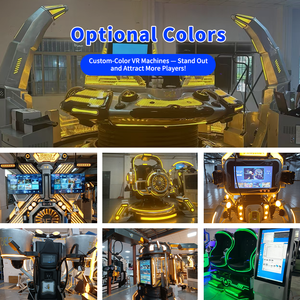 เกมยิงปืน <span class=keywords><strong>VR</strong></span> VART สำหรับ 2 ผู้เล่น เครื่องจำลองการขับขี่ <span class=keywords><strong>VR</strong></span> สำหรับธุรกิจ <span class=keywords><strong>VR</strong></span> - Product Image 6