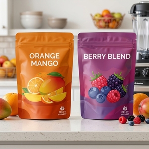 Bolsas de Plástico con Cierre Hermético y Logotipo Personalizado de Fábrica, Bolsas Resistentes a la Humedad para <span class=keywords><strong>Carne</strong></span> Seca, Aperitivos, Nueces, Semillas - Product Image 6