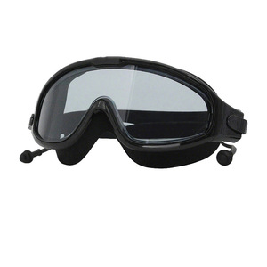 Junhai Swimming Goggles Large Frame With Earplugs High Definition Lens For Men Women Pool Beach Use - Product Image 5